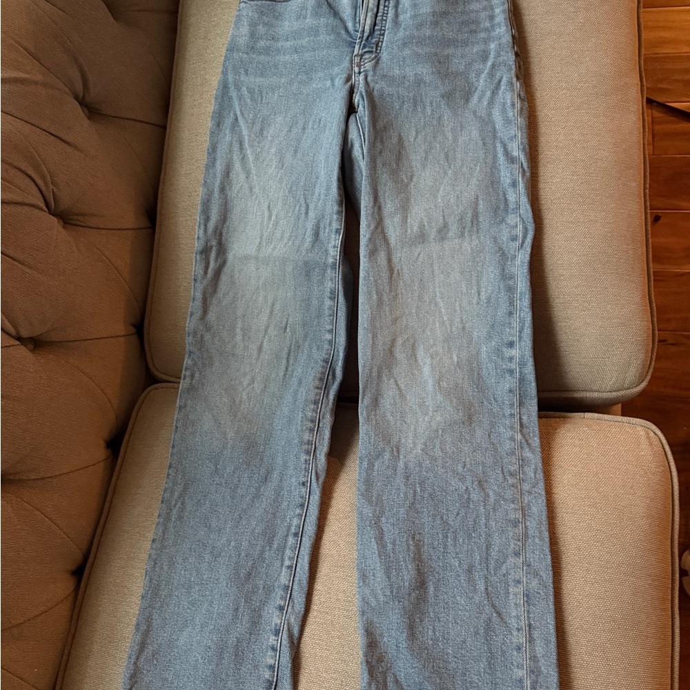 Madewell Light Blue Straight Leg Jeans